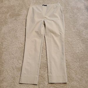 Women’s Lafayette 148 Tan Pant – Chrystie Style, Size 6